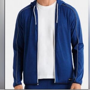 Rhone Men's Swift Knit Jacket Blue Size Medium